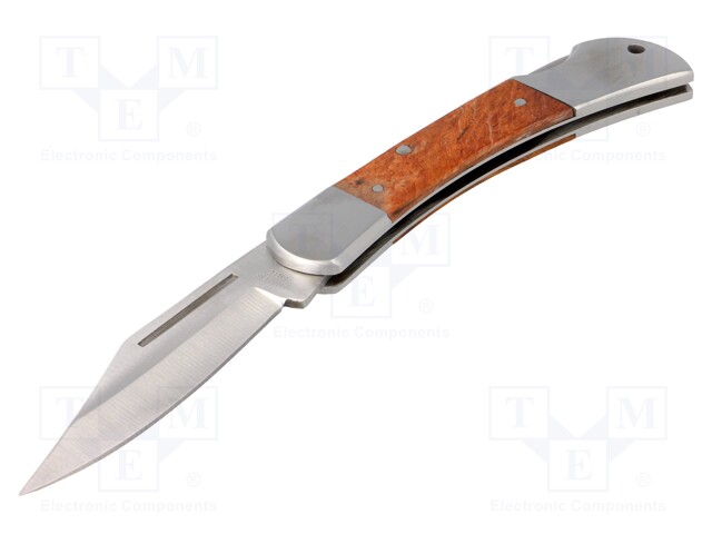 Knife; Tool length: 196mm; Blade length: 80mm; Blade: about 45 HRC