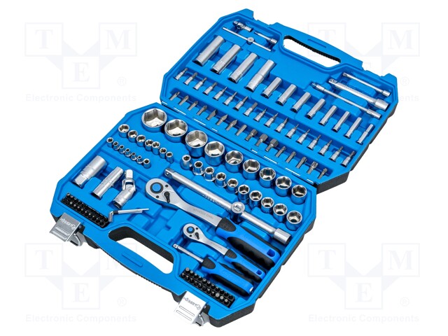 Wrenches set; hex socket,socket spanner; Mounting: 1/2",1/4"