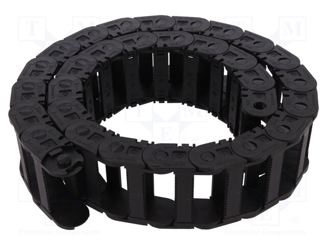 Cable chain; Series: 1400; Bend.rad: 75mm; L: 999mm; Int.width: 68mm