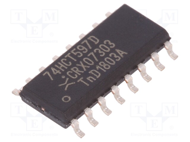 IC: digital; 8bit,shift register; SMD; SO16; Series: HCT