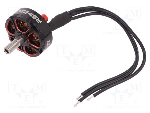 Motor: BLDC; 27g; 14.8÷22.2VDC; Series: RS; KV (V): 1700; 27.2mm