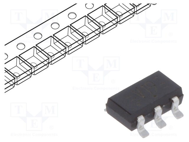 IC: digital; decoder,demultiplexer; SMD; TSOP6; Series: LVC