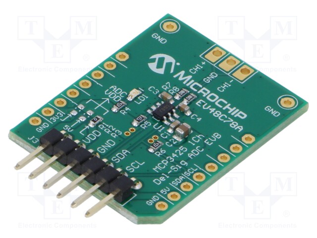 Expansion board; MCP3425