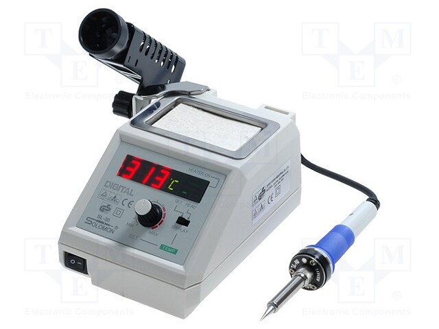 Soldering station; analogue; 48W; 160÷480°C; Plug: EU; Display: LED