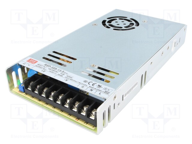 Power supply: switched-mode; modular; 321.3W; 13.5VDC; 12÷15VDC