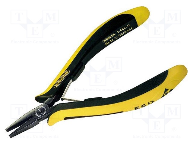 Pliers; flat; ESD; 130mm