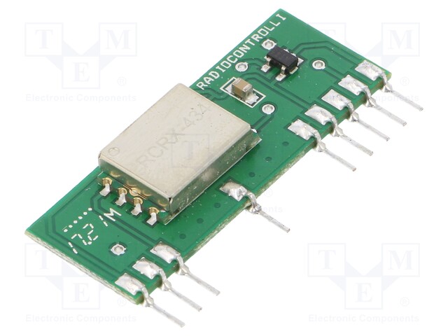 Module: RF; AM receiver; ASK,OOK; 433.92MHz; -108dBm; 3÷5VDC; 5.5mA