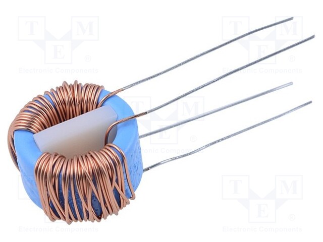 Inductor: wire; THT; 22mH; 1.2A; 85mΩ; -40÷70°C; 10kHz; vertical