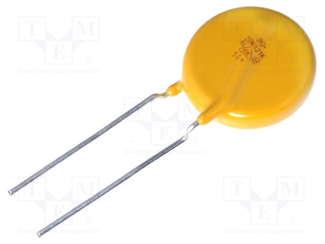 Varistor: metal-oxide; THT; 510VAC; 670VDC; 820V; ±10%; 6.5kA; 376J