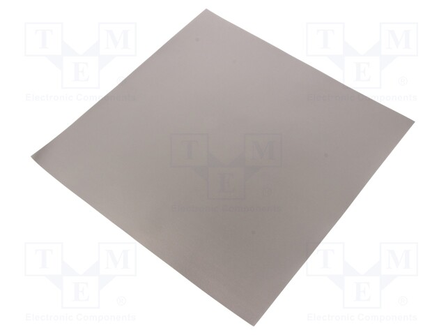 Shielding mat; 240x240x0.1mm; Permeability: 100; self-adhesive