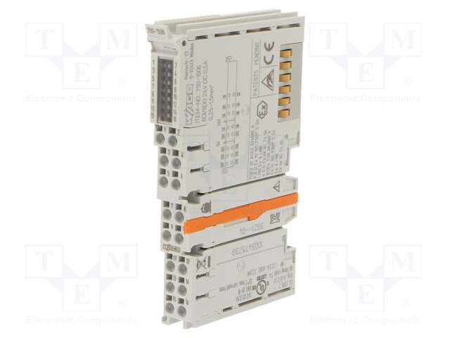 Digital I/O module; DIN; IP20; OUT: 8; IN: 8; 12x100x69mm; 0÷55°C