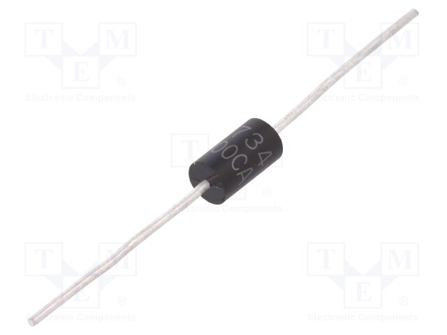 Diode: transil; 1.5kW; 600V; 1.8A; bidirectional; ±5%; DO201