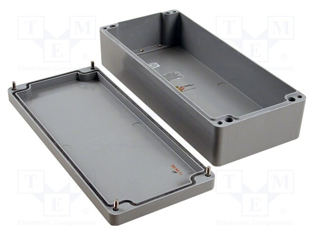 Enclosure: multipurpose; X: 160mm; Y: 360mm; Z: 90mm; 1590ZGRP; grey