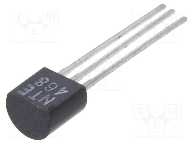 Transistor: N-JFET; unipolar; 35V; 20mA; 625mW; TO92; Igt: 50mA