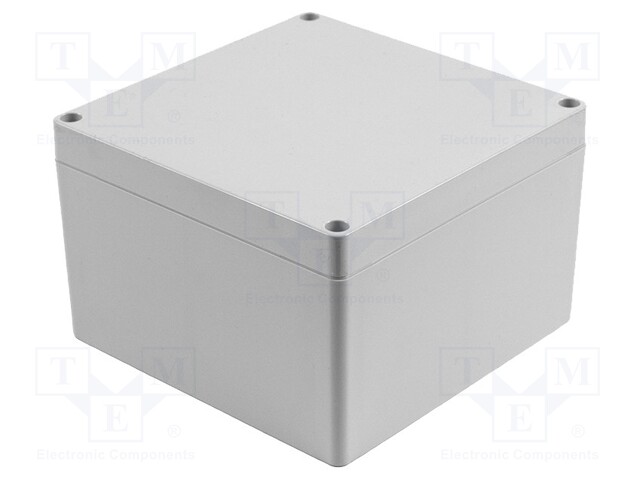 Enclosure: multipurpose; X: 140mm; Y: 140mm; Z: 90mm; 1554; grey; IP68