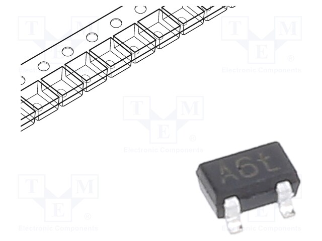 Diode: switching; SMD; 100V; 175mA; 4ns; Package: reel,tape; SOT323