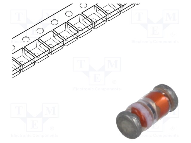 Diode: switching; SMD; 75V; 200mA; 4ns; Package: bulk; DO213AA