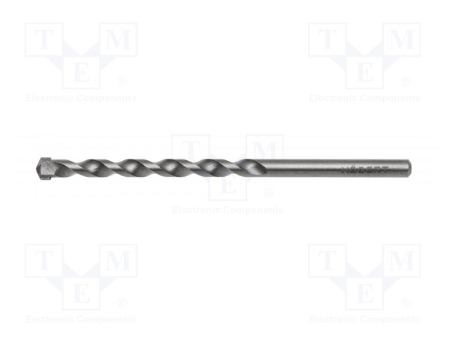 Drill bit; for concrete; Ø: 8mm; L: 200mm; cemented carbide