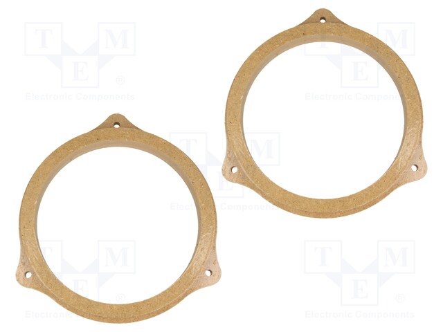 Spacer ring; MDF; 165mm; Ford; impregnated,varnished