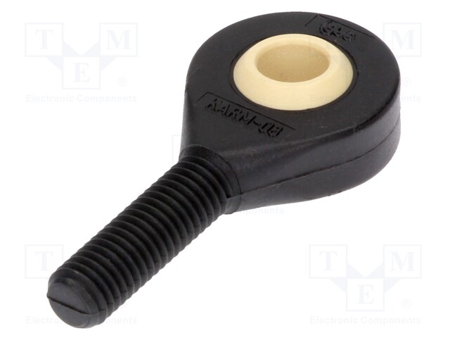 Ball joint; Øhole: 8mm; Thread: M8; Mat: igumid G; Pitch: 1,25