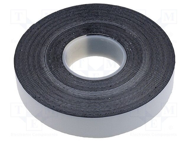 Tape: self-amalgamating; black; 19mm; L: 9.1m; D: 0.75mm; -40÷100°C