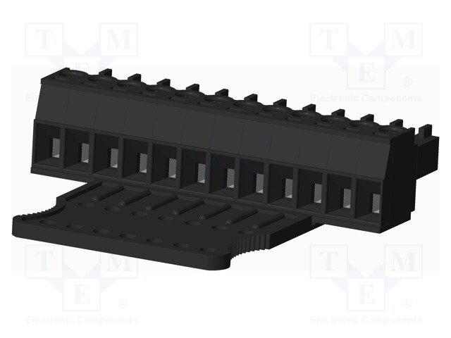 Connector: pluggable terminal block; plug; female; straight; 300V