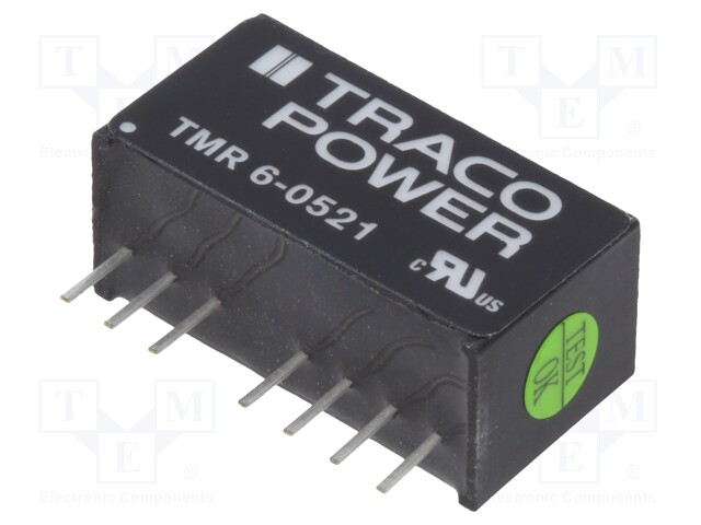 Converter: DC/DC; 6W; Uin: 4.5÷9V; Uout: 5VDC; Uout2: -5VDC; SIP8