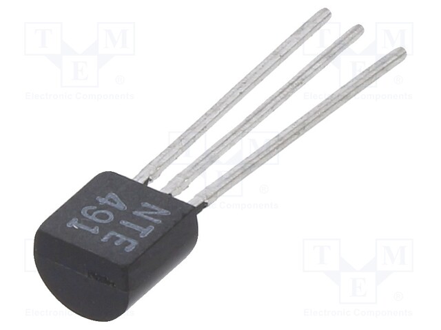 Transistor: N-MOSFET; unipolar; 60V; 0.2A; Idm: 0.5A; 350mW; TO92