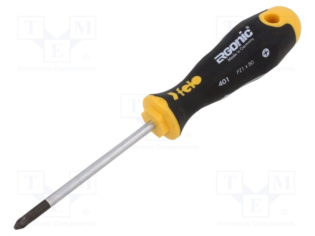 Screwdriver; Pozidriv®; PZ1; ERGONIC®