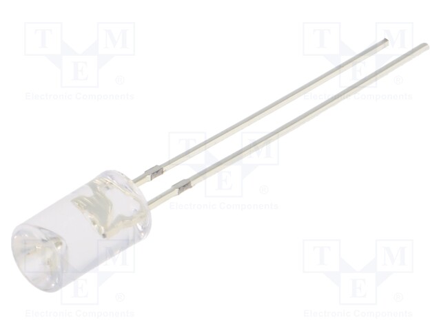 LED; 5mm; green; 750÷1120mcd; 120°; Front: recessed; 12V; -30÷85°C