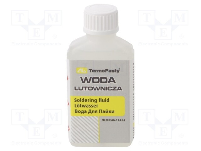 Agent: soldering fluid; 50ml; WODA LUTOWNICZA