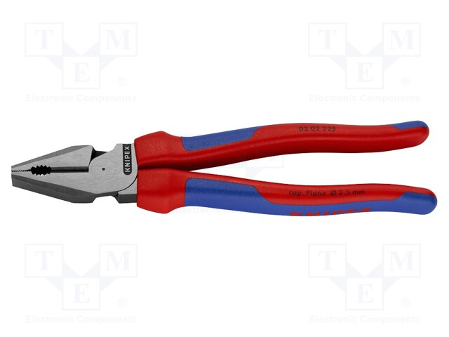 Pliers; universal; 225mm