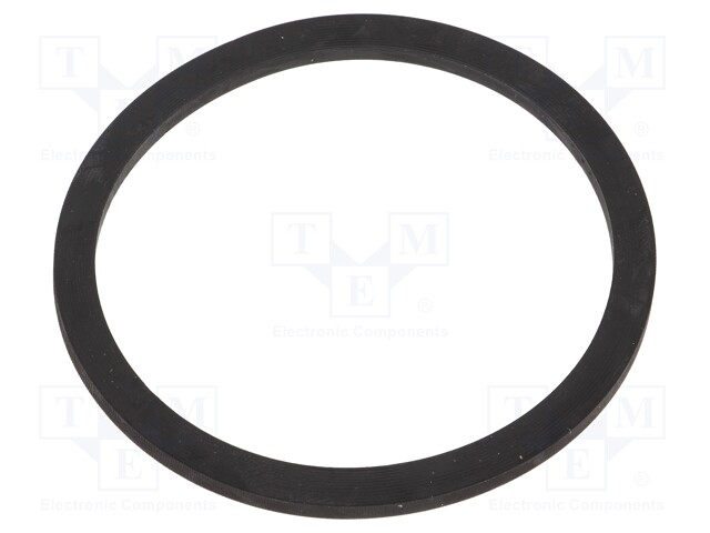 Gasket; rubber; D: 3mm; Øint: 59.3mm; Øout: 69mm; PG48