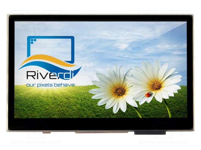 Display: TFT; 4.3"; 480x272; Illumin: LED; Dim: 105.5x67.2x7.45mm