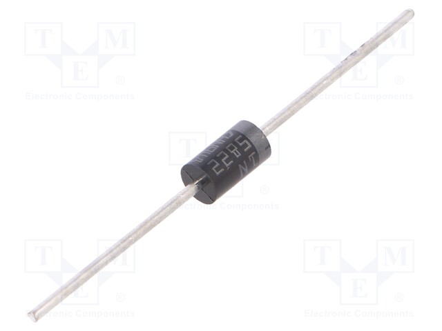 Diode: Schottky rectifying; THT; 40V; 3A; DO201AD; Ufmax: 0.475V