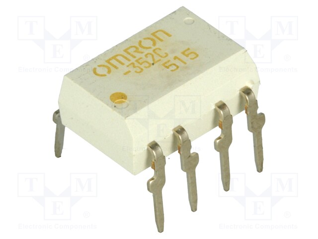 Relay: solid state; DPST-NO; Icntrl: 25mA; 120mA; max.350VAC; THT