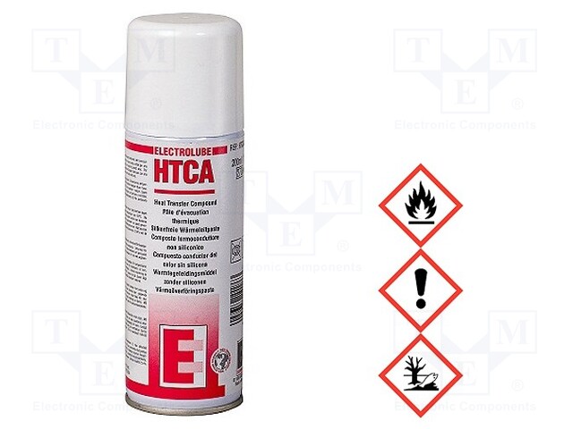 Heat transfer paste; spray; 200ml; HTCA; 900mW/mK; 42kV/mm