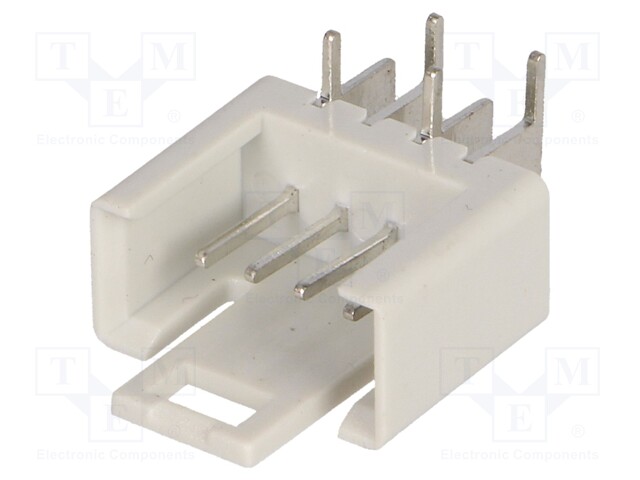 Socket; IDC; male; PIN: 4; angled 90°; THT; tinned; 2.54mm