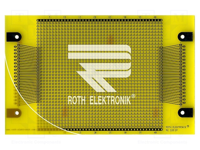 PCB, Epoxy Glass Composite, 1.5mm, 100mm x 160mm