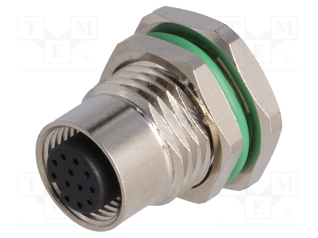 Socket; M12; PIN: 12; female; A code-DeviceNet / CANopen; THT; IP67