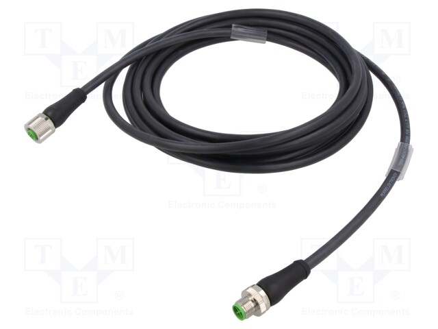 Connection lead; IP67; 63VAC; 63VDC; 12A; 5m; Series: 7000 Power