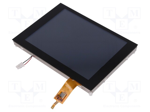 Display: TFT; 5.7"; 320x240; Illumin: LED; Dim: 144x104.6x14.9mm