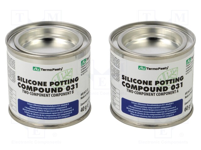 Silicone encapsulating compound; transparent; 100g; -55÷200°C