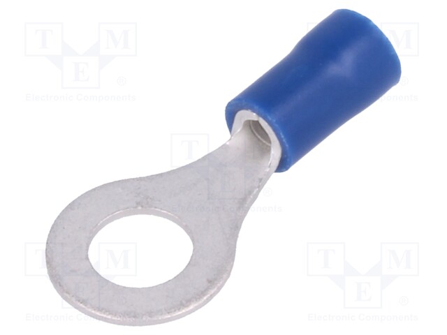 Ring terminal; M6; Ø: 6.4mm; 1.5÷2.5mm2; crimped; for cable; tinned