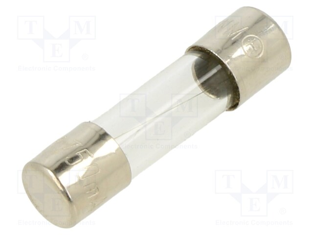 Fuse: fuse; 750mA; 250VAC; glass; 20x5.2mm; bulk