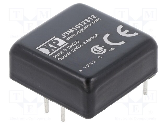 Converter: DC/DC; Mounting: THT