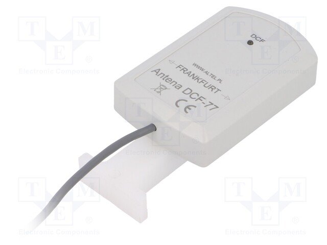 DCF-77 time signal receiver; 4.5÷28VDC; -30÷70°C