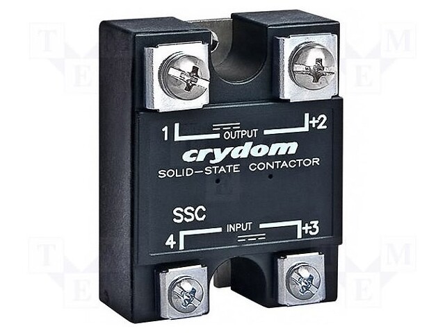 Relay: solid state; Ucntrl: 20÷28VDC; 25A; 1÷1000VDC; Series: SSC