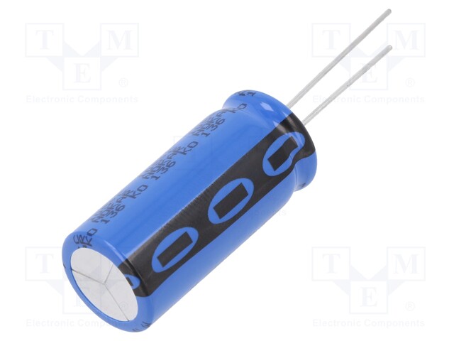 Capacitor: electrolytic; 3.3mF; 25VDC; Ø16x35mm; ±20%; -40÷85°C