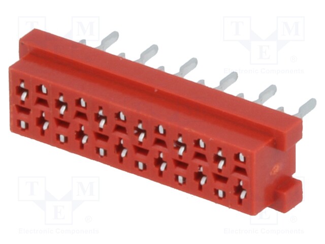 Socket; wire-board; female; PIN: 12; THT; on PCBs; 30V; 1A; -40÷105°C